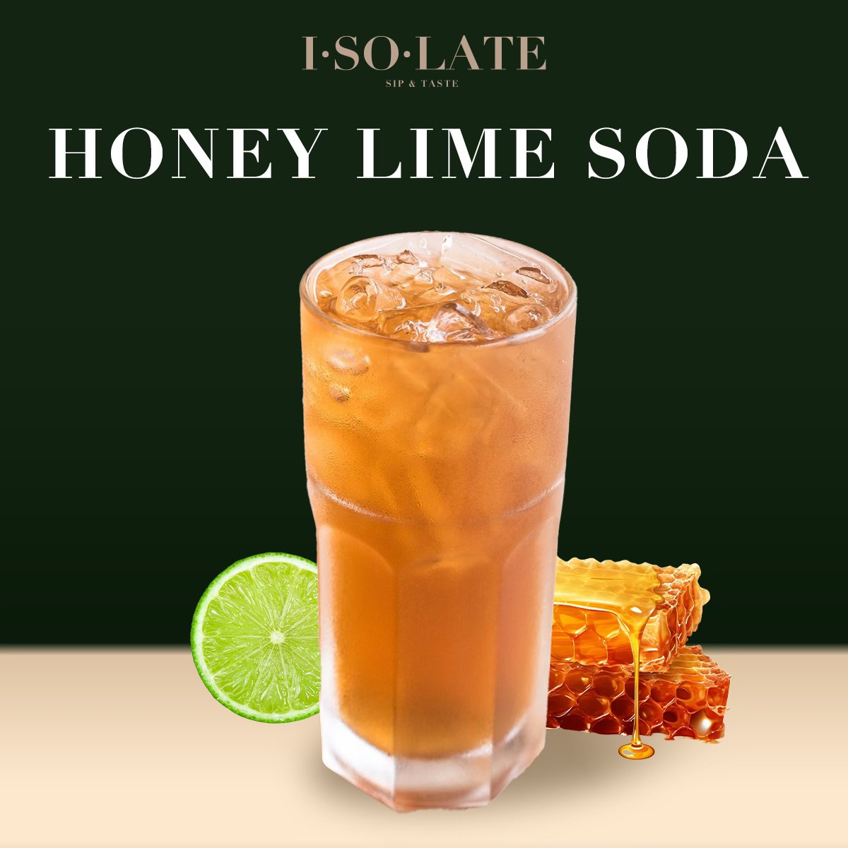 Honey Lime Soda