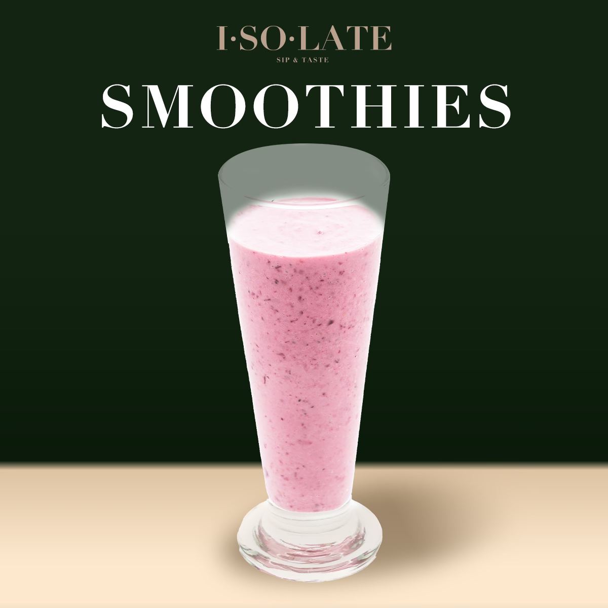 Smoothies (seasonal fruits)